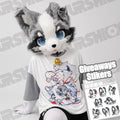 Puppy Sublimation-Print T-Shirt
