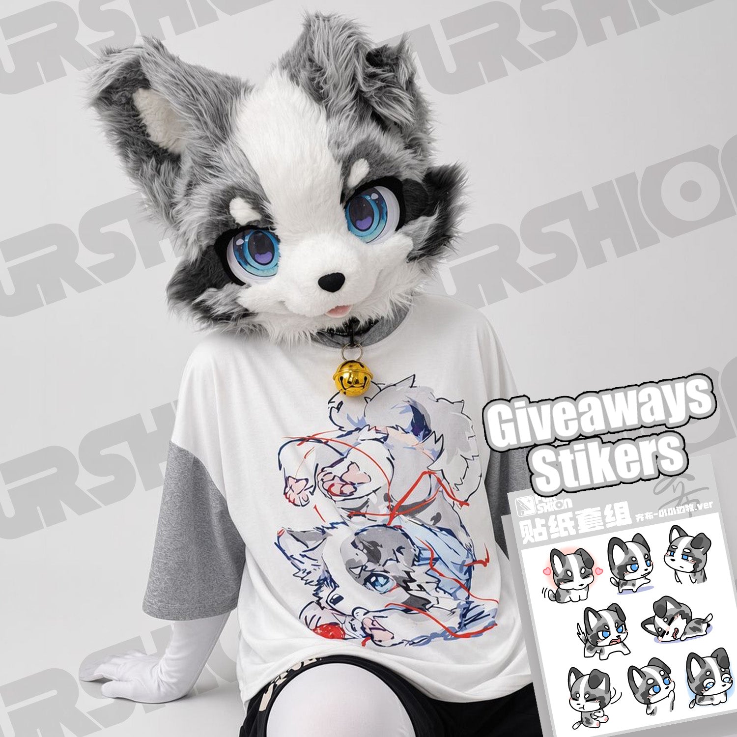 Puppy Sublimation-Print T-Shirt